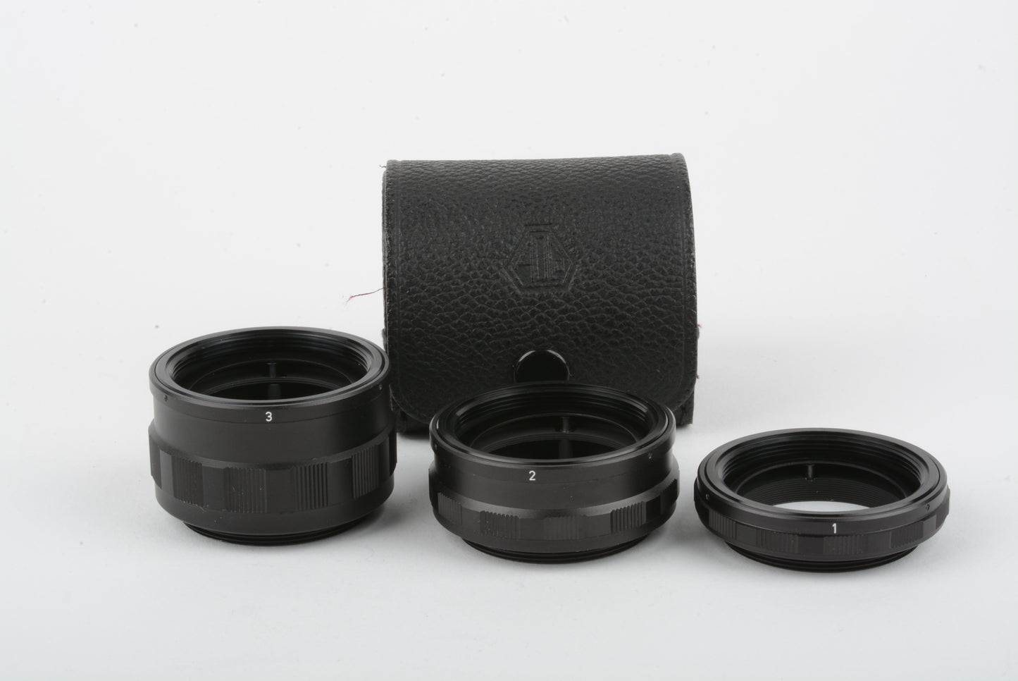 Asahi Pentax M42 Extension Tube set, case nice & clean