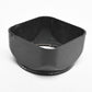 Hasselblad 50/80 Lens Hood For Carl Zeiss 80mm Planar