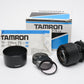 Tamron Adaptall MF 70-210mm f4-5.6 w/Hood, caps, sky, +choice of mount - Boxed