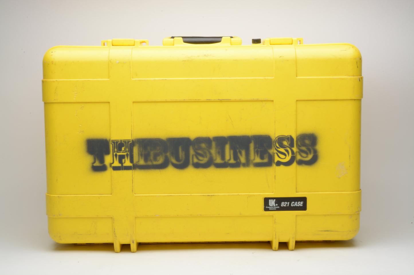 Tundra SK-821 yellow case, no foam or inserts, good condition