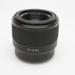 Sony 50mm f1.8 FE SEL50f18F Prime lens, caps+hood, Mint- Boxed