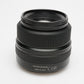 Fujifilm Fujinon GF 63mm f2.8 R WR Lens (G-Mount, GFX), Mint, Boxed, USA