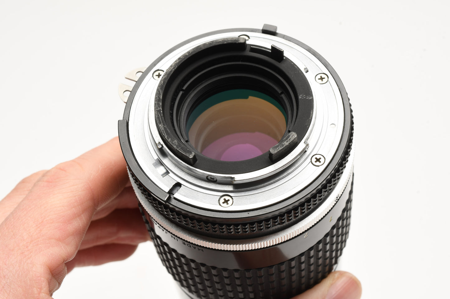 Nikon Nikkor 200mm f4 AIS mount lens, L37, caps, nice & clean, Sharp!