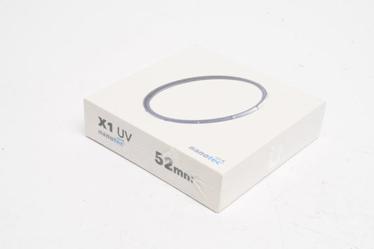 Breakthrough Photography Nanotec X1 UV 52mm filter, NIB