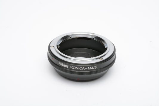 Fotasy Konica AR to Micro 4/3 M4/3, nice and clean