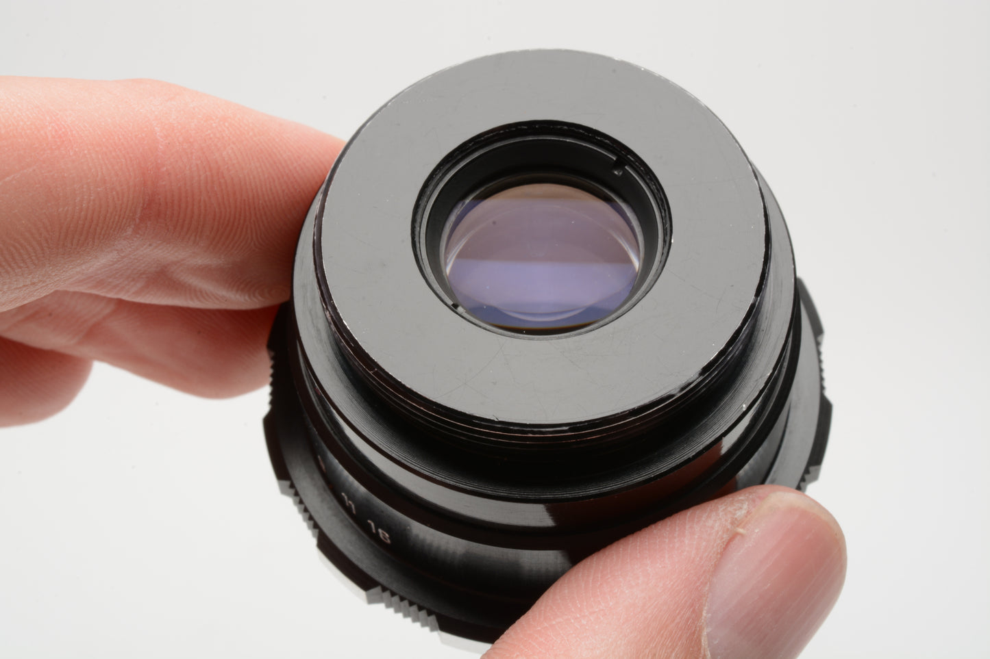 Staeble Katagon 60mm F4.5 lens M39 screw mount, case, clean and sharp