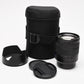 Sony Zeiss Vario Tessar FE 24-70mm f4 ZA OSS T* lens SEL2470, caps+hood+case