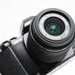 Olympus OM-D E-M10 w/14-42mm zoom, Only 3706 Caps! Nice!