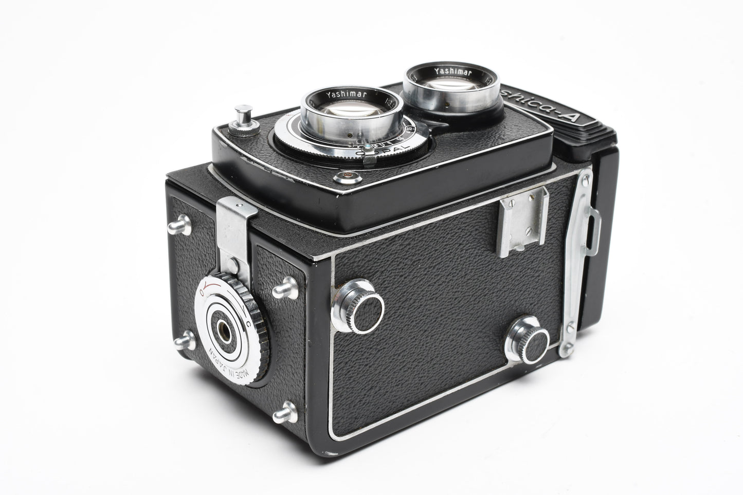 Yashica A TLR 120 6x6cm camera w/Yashimar 80mm f3.5 lens, tested