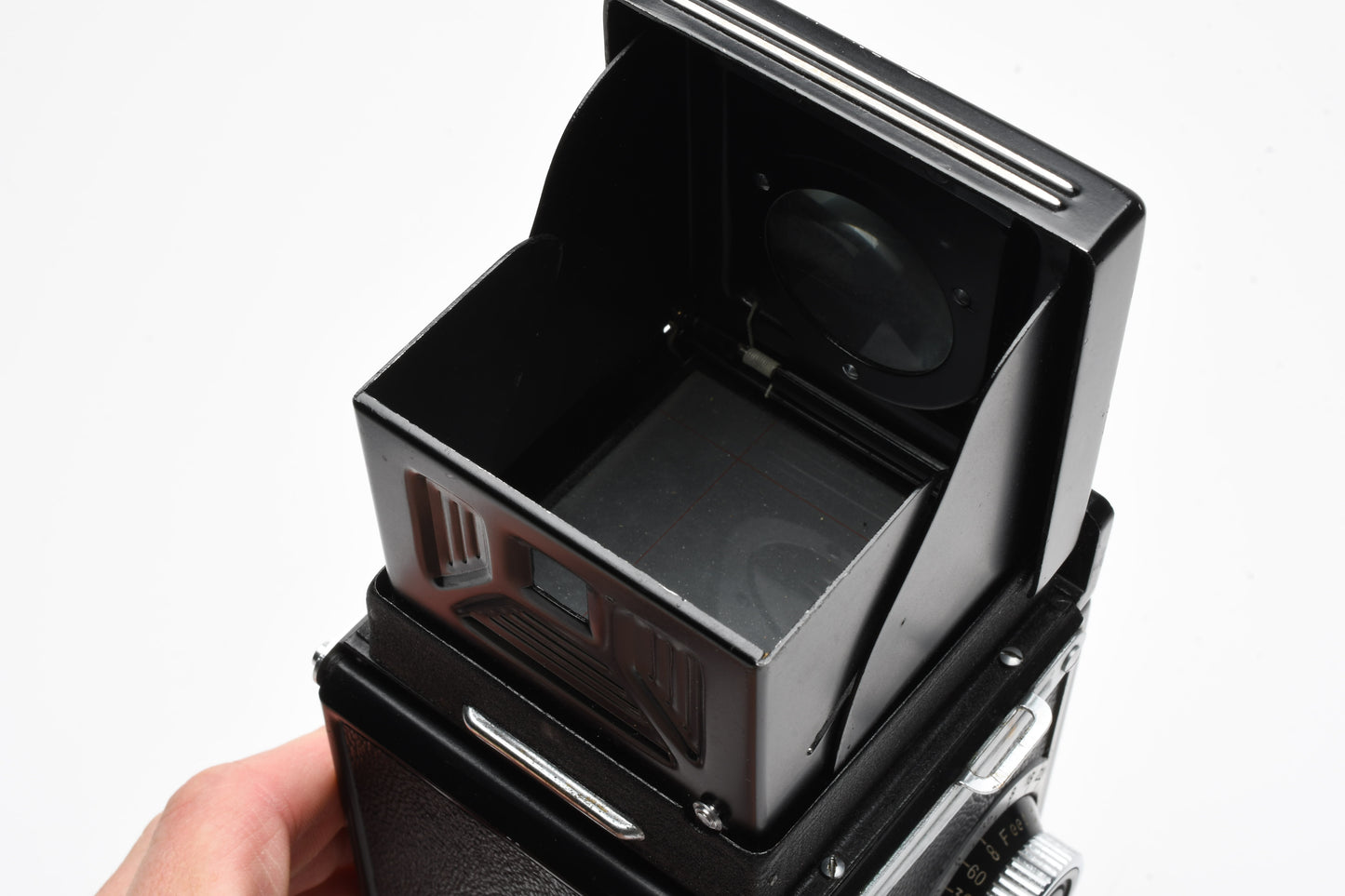 Yashica A TLR 120 6x6cm camera w/Yashimar 80mm f3.5 lens, tested