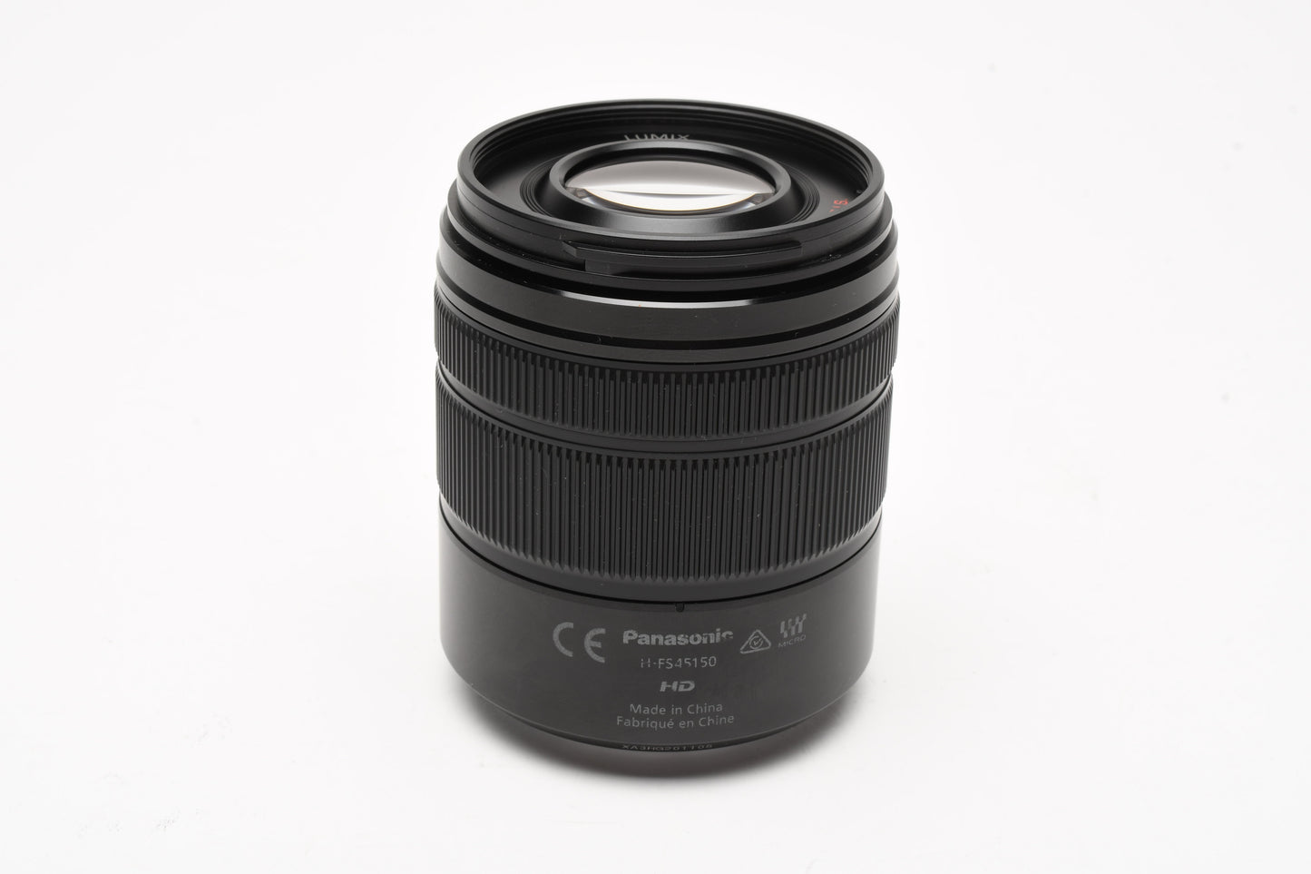 Panasonic Lumix G Mega O.I.S. 45-150mm f4-5.6 H-FS45150, Hood, Nice