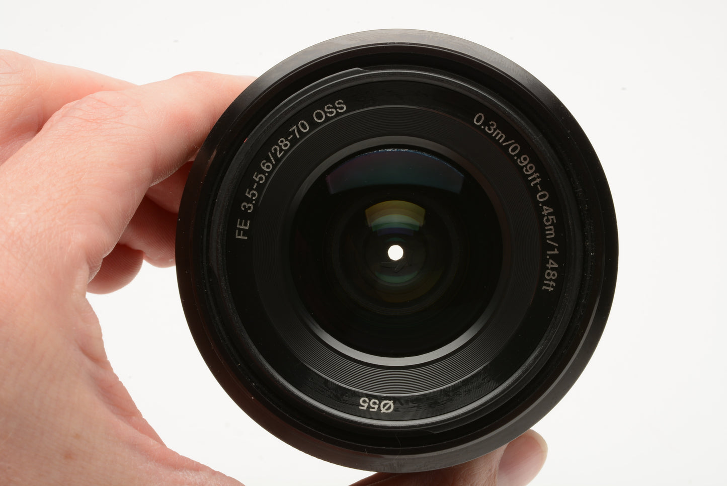Sony FE 28-70mm f/3.5-5.6 OSS Lens w/UV, Caps, nice & clean!