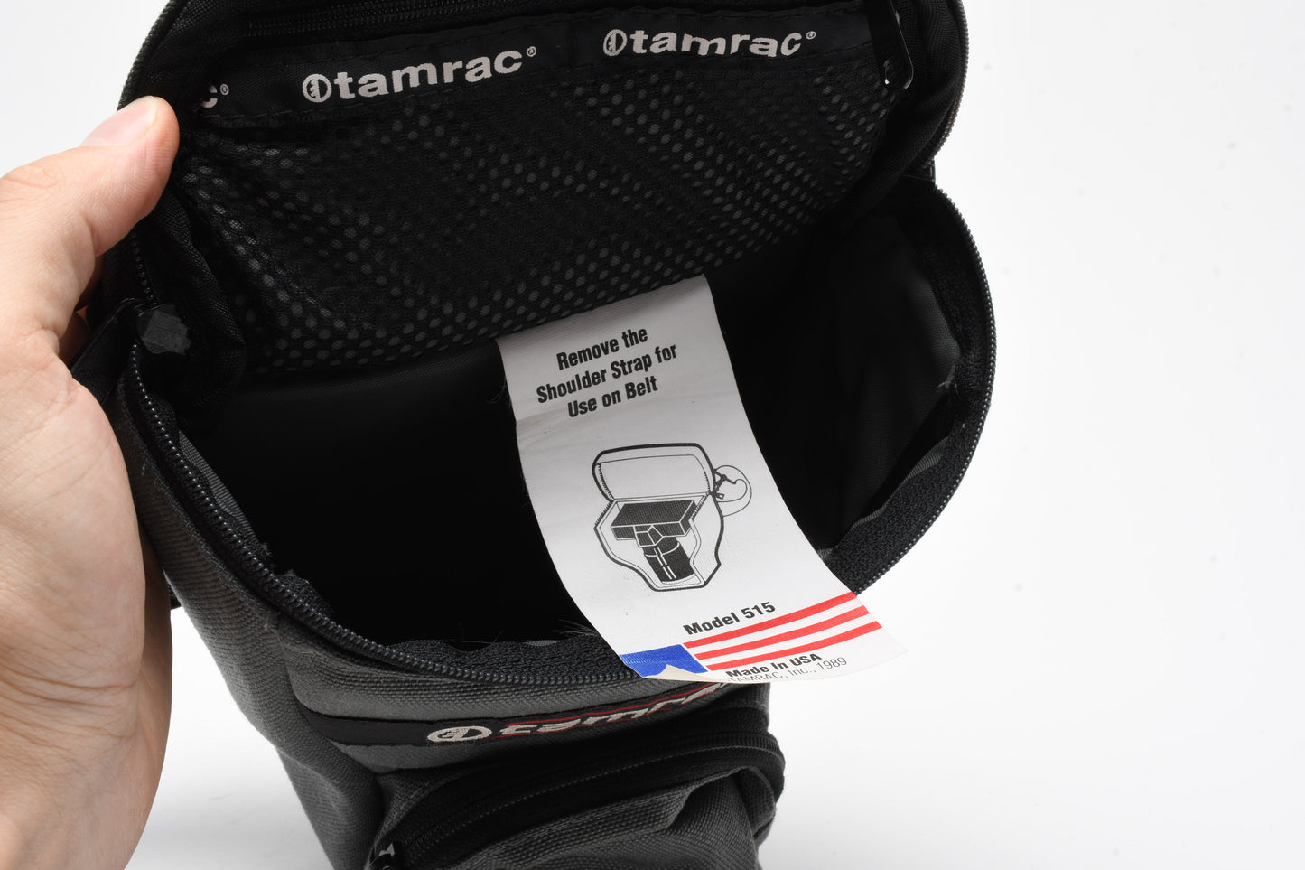 Tamrac #515 compact holster case for film or digital DSLRs, nice and clean (Gray)