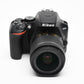 Nikon D3500 DSLR Camera w/AF-P 18-55mm f3.5-5.6 G VR zoom USA, only 1362 Acts!!