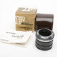 Nikon Model K Extension Tube Ring Set w/K1, K2, K3, K4, & K5 rings in box+case