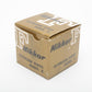 Nikon Model K Extension Tube Ring Set w/K1, K2, K3, K4, & K5 rings in box+case