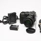 Olympus C8080 8MP Digital Point&Shoot camera, batt+charger+CF, tested