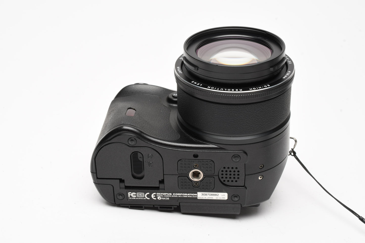 Olympus C8080 8MP Digital Point&Shoot camera, batt+charger+CF, tested