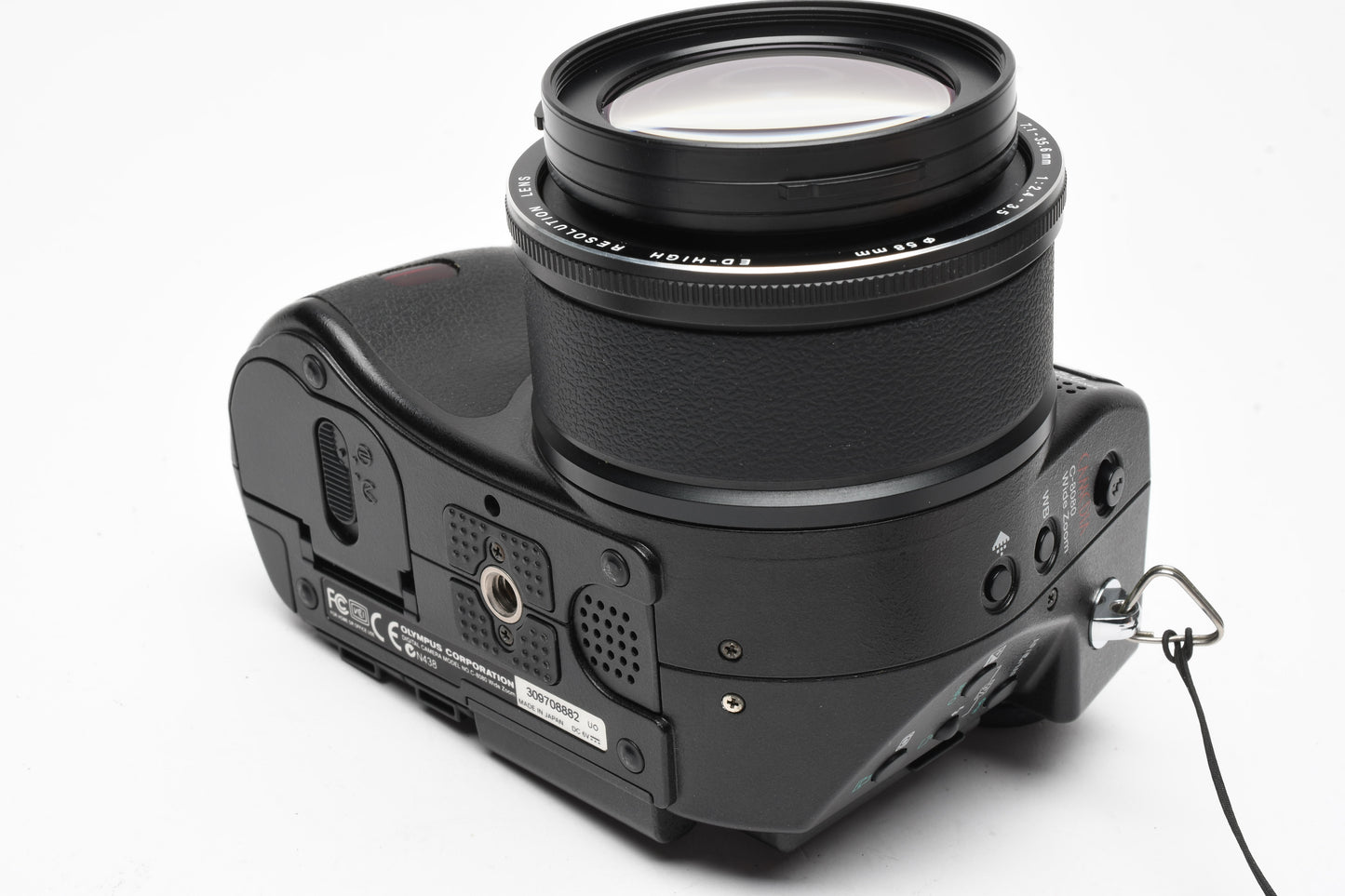 Olympus C8080 8MP Digital Point&Shoot camera, batt+charger+CF, tested