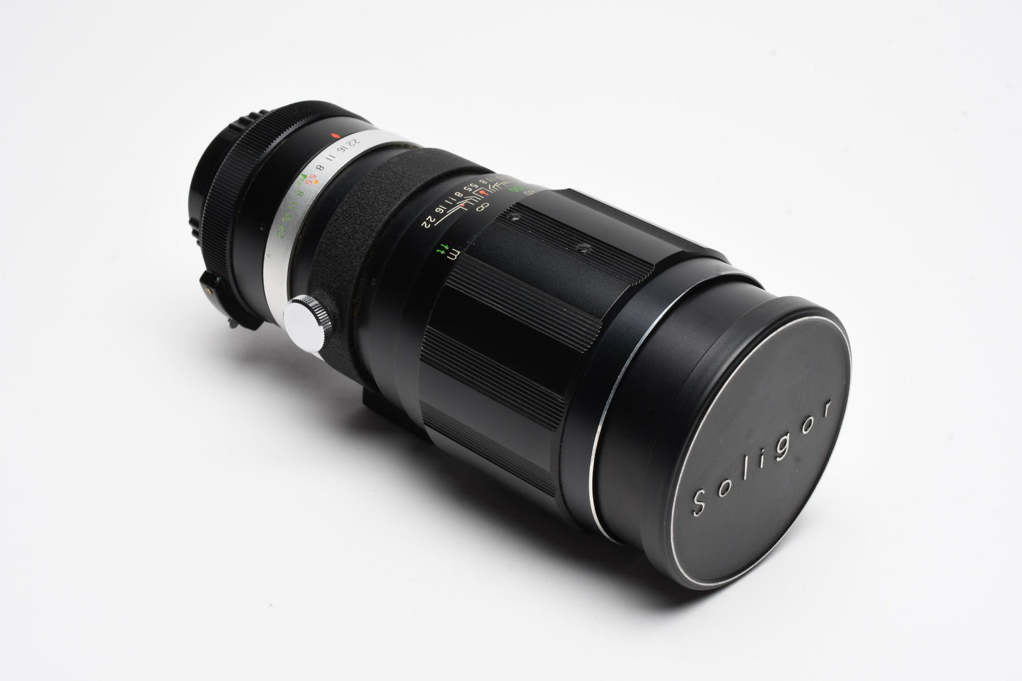 Soligor 300mm f5.5 Telephoto lens for M42 Mount, Caps, Great