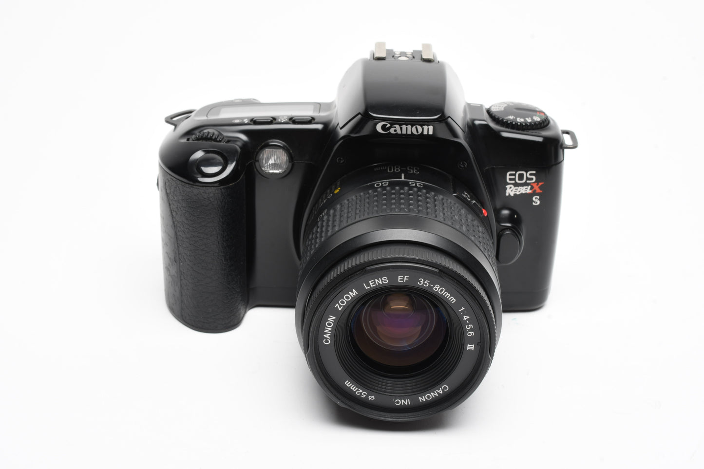 Canon EOS Rebel XS 35mm SLR EF 35-80mm F4-5.6 III, UV, Tested