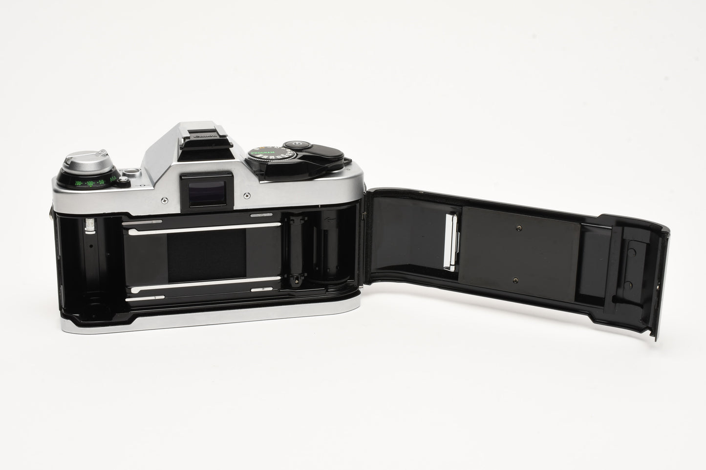 Canon AE-1 Program 35mm SLR Camera w/50mm f1.8, New Seals, Grip, UV