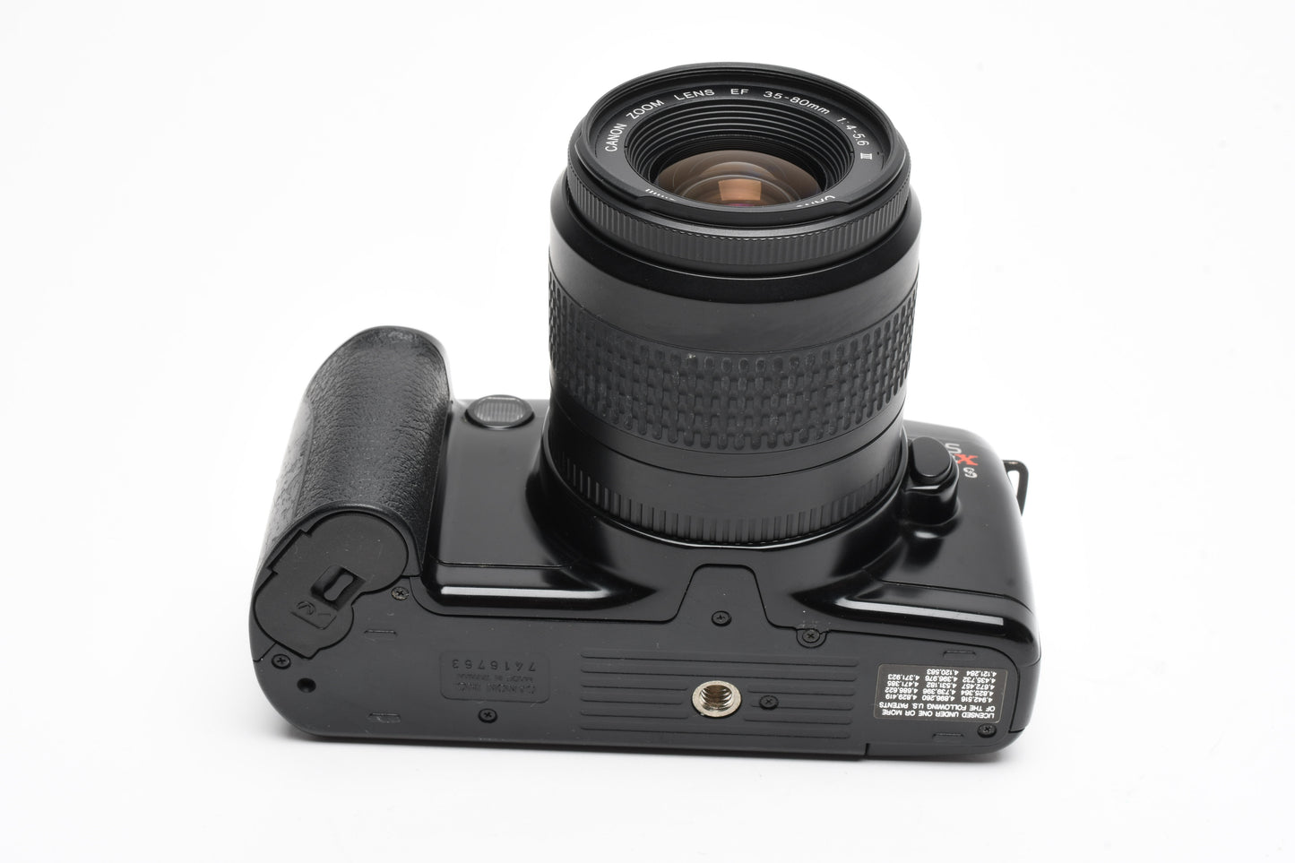 Canon EOS Rebel XS 35mm SLR EF 35-80mm F4-5.6 III, UV, Tested