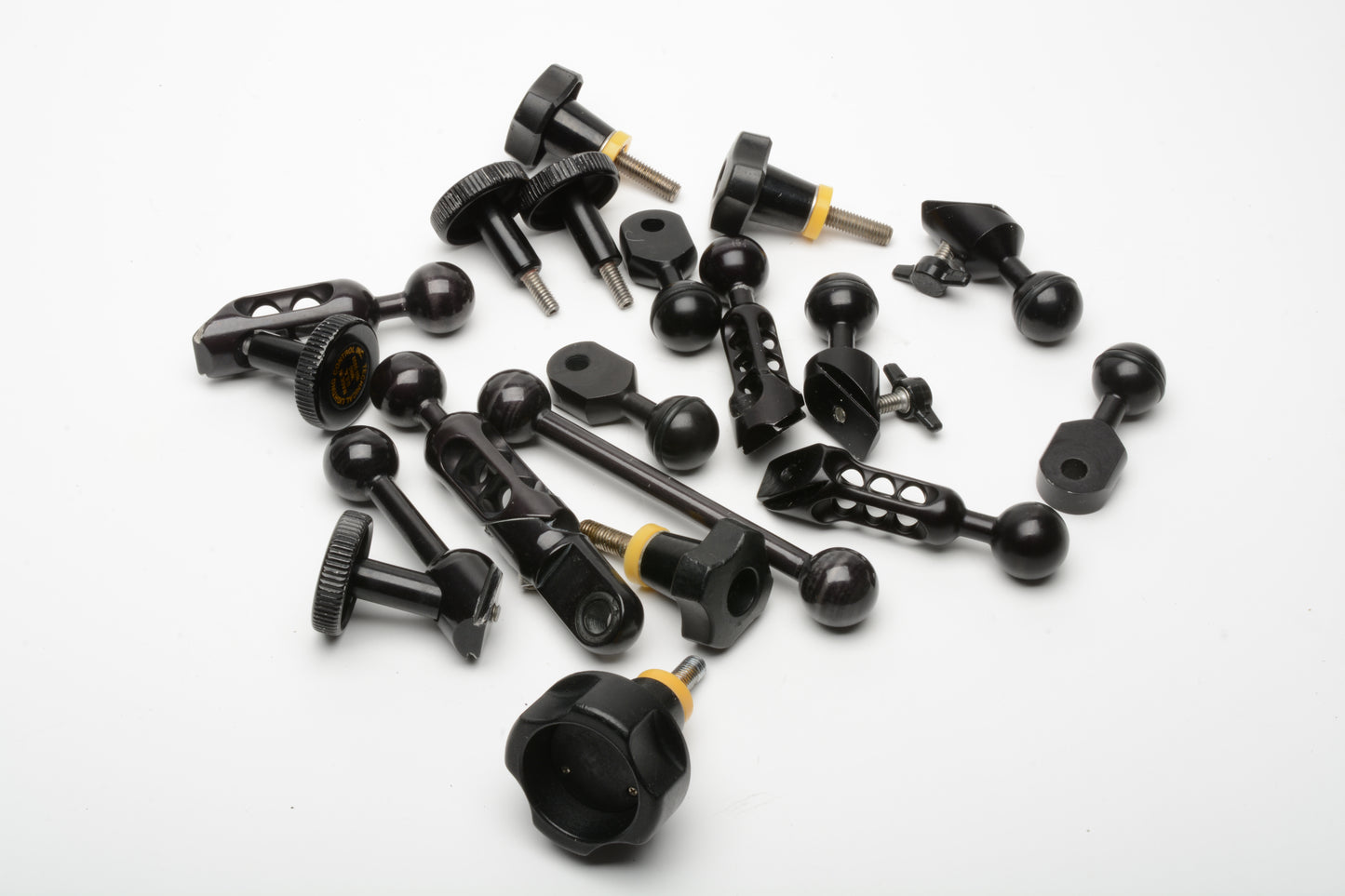 3X Sea & Sea YS-120 Duo Underwater strobes w/All brackets as pictured