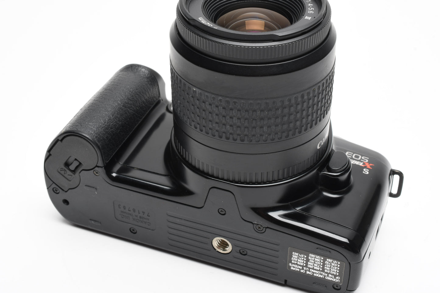 Canon EOS Rebel XS 35mm SLR EF 35-80mm F4-5.6 III, UV, Tested