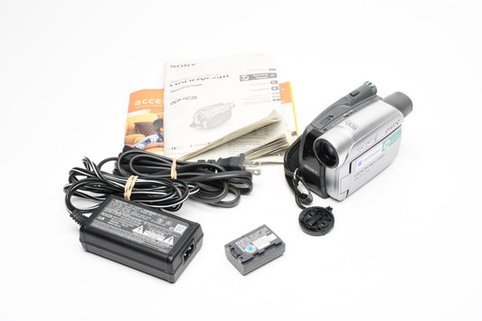 Sony DCR-HC28 Mini DV Camcorder w/AC, Batt+Manual, Tested