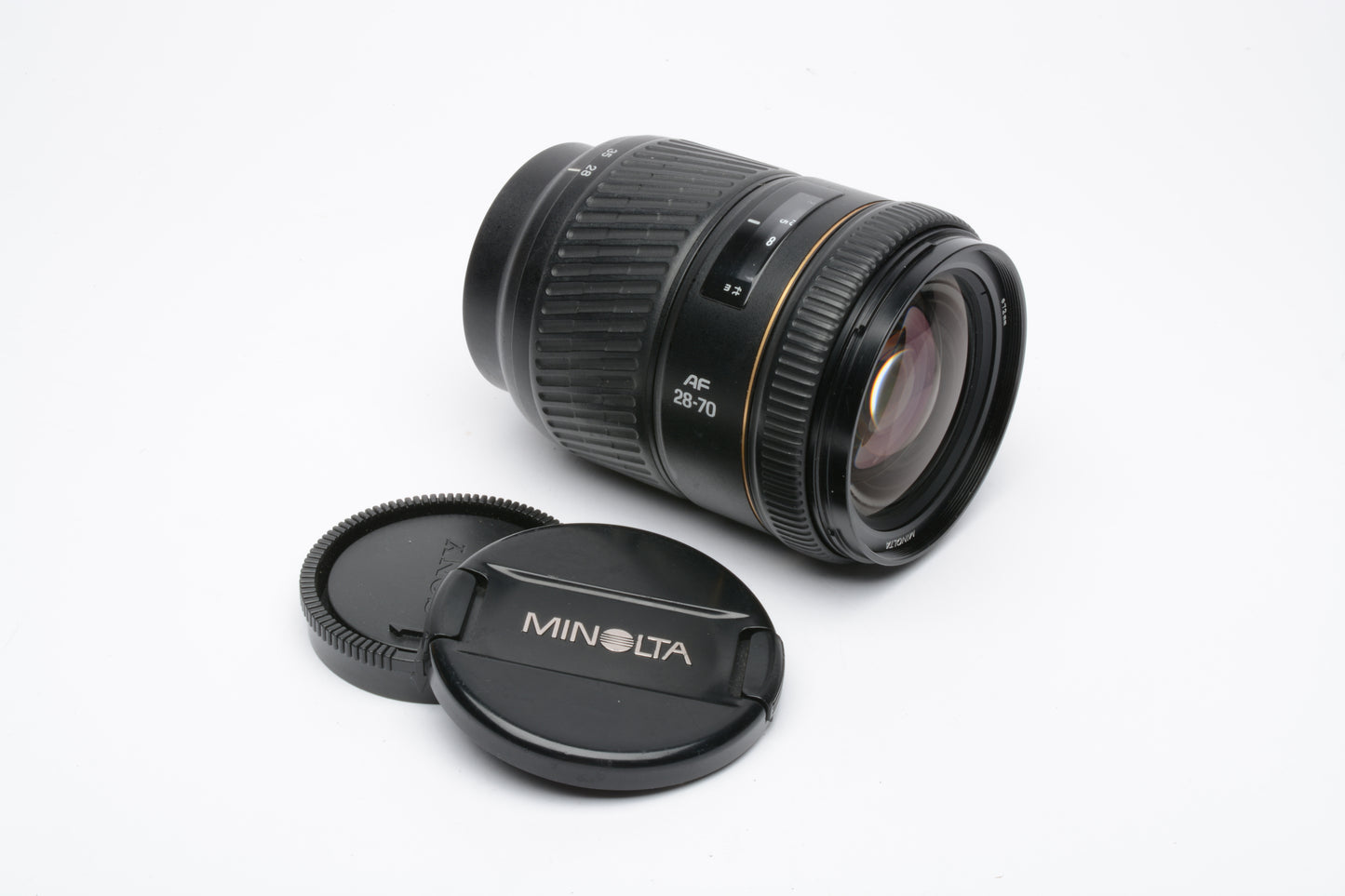 Minolta AF 28-70mm F2.8 Lens for Minolta Sony A Mount, caps, Sharp!