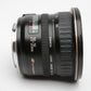 Canon EF 20-35mm f3.5-4.5 USM  compact zoom lens, caps, UV, Mint-