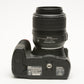 Nikon D3400 DSLR w/18-55mm f/3.5-5.6 Lens, 16GB SD, UV, batt+charger Only 6981 Acts.