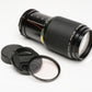 Vivitar 80-200mm f4.5 MC Zoom Tele zoom lens for Minolta MD, 1A + caps