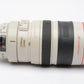 Canon EF 100-400mm f4.5-5.6L IS USM Zoom lens, collar, caps, clean&sharp