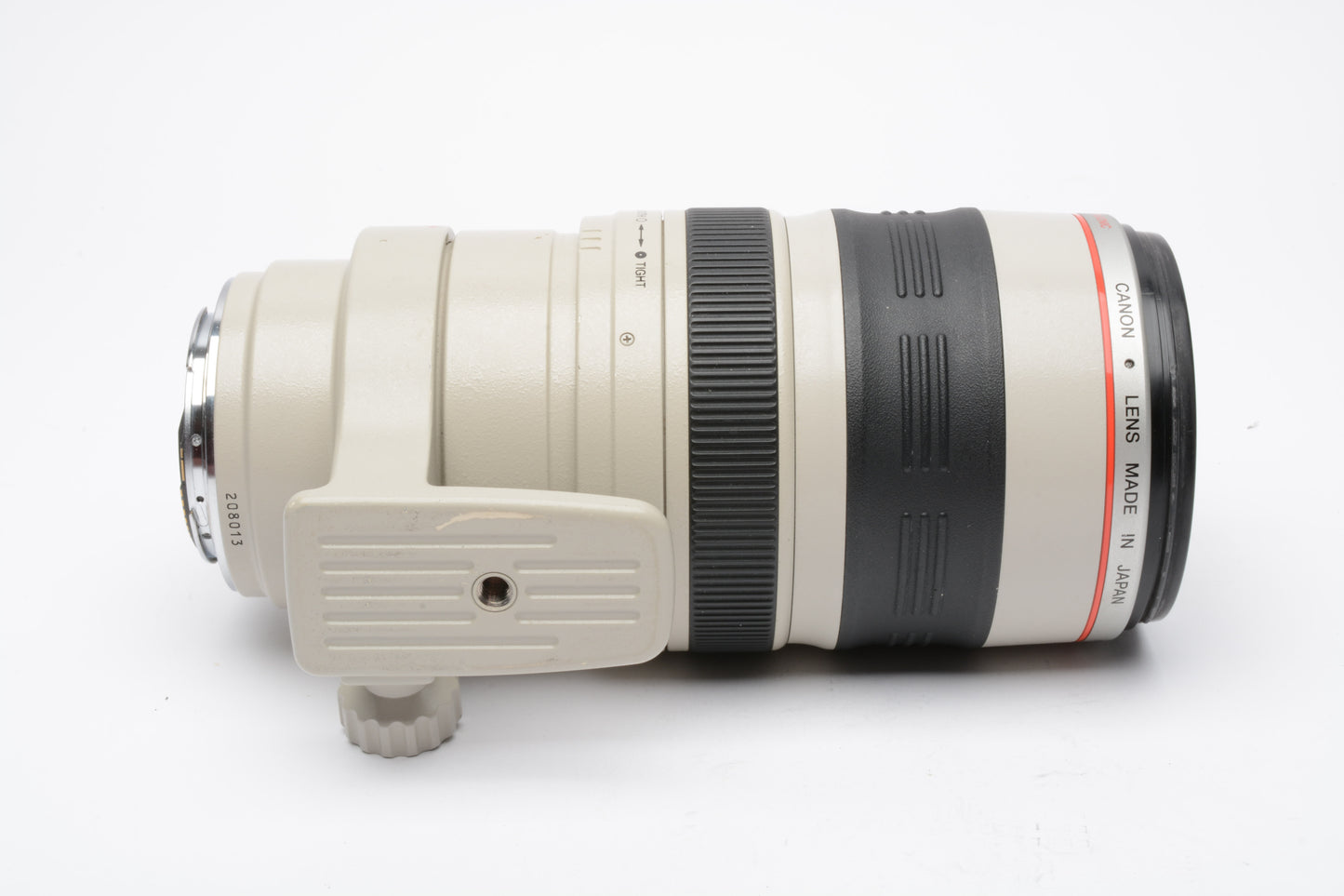 Canon EF 100-400mm f4.5-5.6L IS USM Zoom lens, collar, caps, clean&sharp