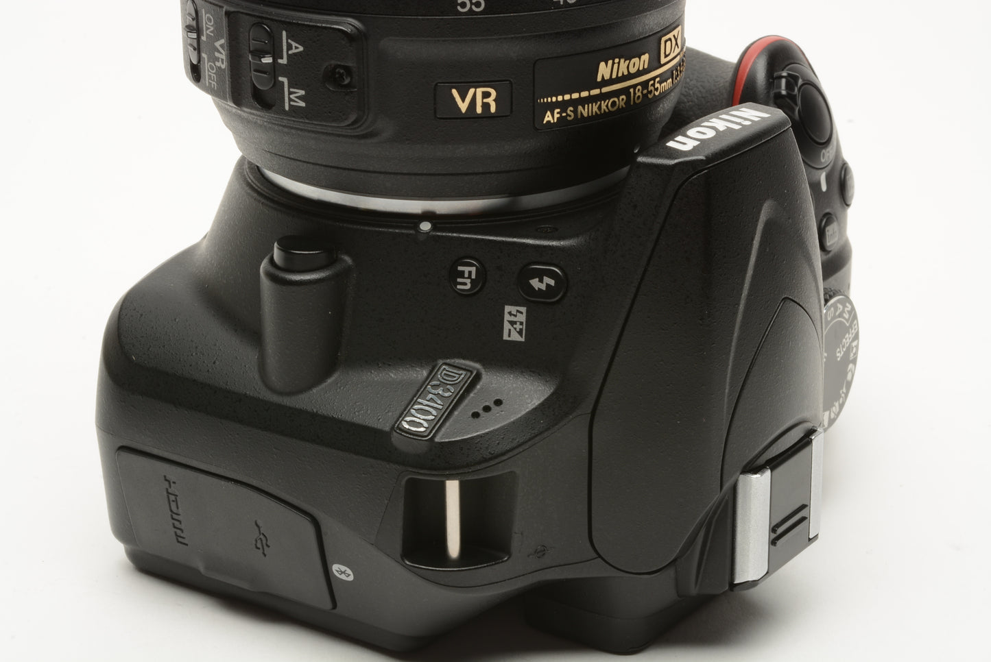Nikon D3400 DSLR w/18-55mm f/3.5-5.6 Lens, 16GB SD, UV, batt+charger Only 6981 Acts.