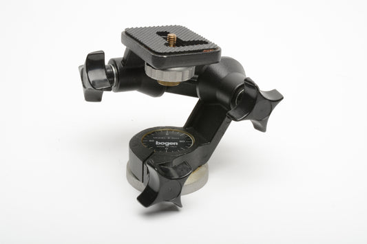 Bogen Manfrotto 3025 3D Articulating Macro head, solid & clean