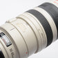 Canon EF 100-400mm f4.5-5.6L IS USM Zoom lens, collar, caps, clean&sharp