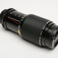 Vivitar 80-200mm f4.5 MC Zoom Tele zoom lens for Minolta MD, 1A + caps
