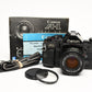 Canon A-1 A1 35mm SLR w/50mm F1.8 lens, new seals, UV, manuals, Great!