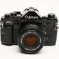 Canon A-1 A1 35mm SLR w/50mm F1.8 lens, new seals, UV, manuals, Great!