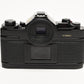 Canon A-1 A1 35mm SLR w/50mm F1.8 lens, new seals, UV, manuals, Great!