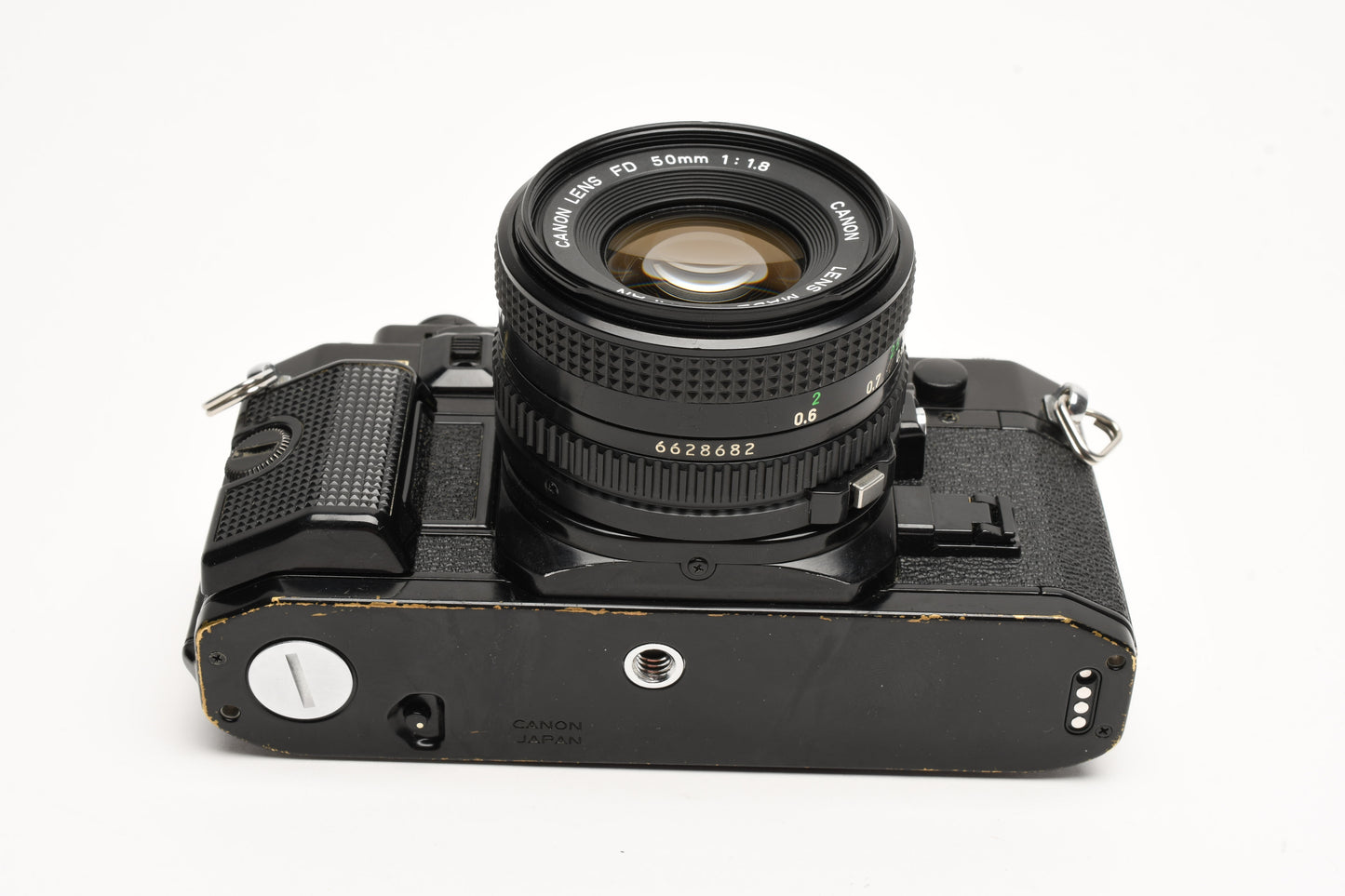 Canon A-1 A1 35mm SLR w/50mm F1.8 lens, new seals, UV, manuals, Great!