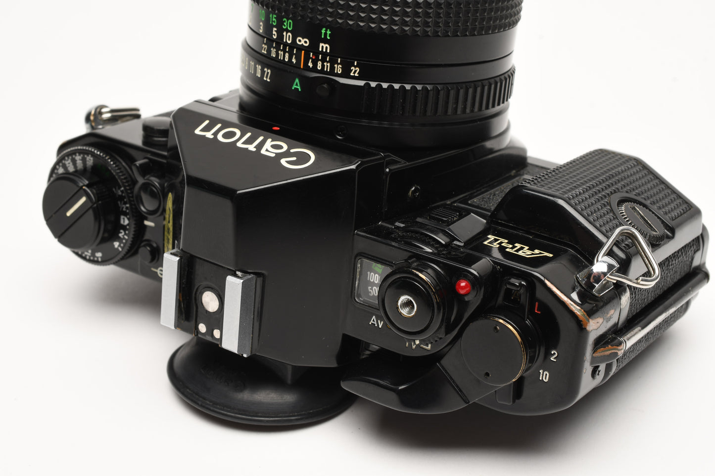 Canon A-1 A1 35mm SLR w/50mm F1.8 lens, new seals, UV, manuals, Great!