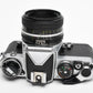 Nikon FE 35mm SLR w/Nikkor 50mm f1.8 Lens, Strap, New Seals, Great!
