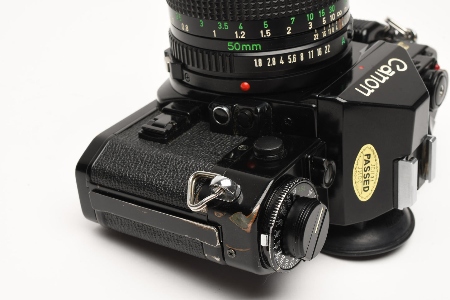 Canon A-1 A1 35mm SLR w/50mm F1.8 lens, new seals, UV, manuals, Great!