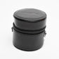 Minolta Leatherette Lens case for Minolta MD 35, 50 and 55mm lenses