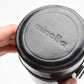 Minolta Leatherette Lens case for Minolta MD 35, 50 and 55mm lenses