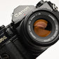 Canon A-1 A1 35mm SLR w/50mm F1.8 lens, new seals, UV, manuals, Great!